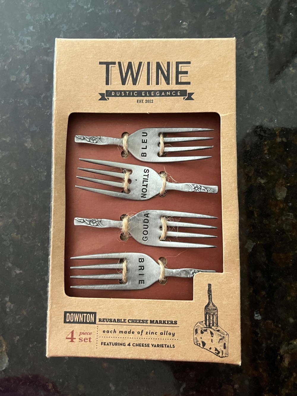 Charcuterie cheese markers